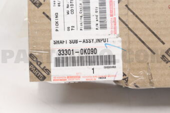 333010K090 SHAFT SUB-ASSY