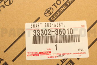 3330236010 SHAFT SUB-ASSY