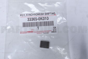 333650K010 Toyota KEY, SYNCHROMESH SHIFTING, NO.1