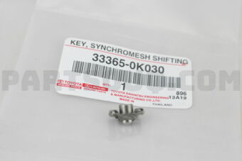 333650K030 KEY  SYNCHROMESH SHI