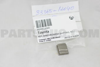 3336512040 KEY, SYNCHROMESH SHIFTING, NO.1