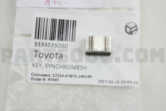 3336535060 KEY, SYNCHROMESH SHIFTING, NO.1