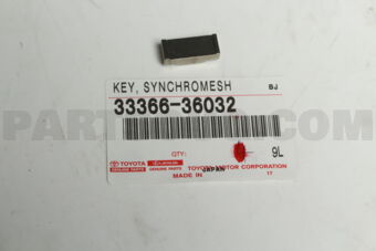 3336636032 KEY, SYNCHROMESH SHIFTING, NO.2