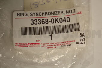 333680K040 RING, SYNCHRONIZER, NO.2