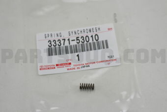 3337153010 SPRING, SYNCHROMESH SHIFTING KEY, 