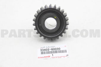 3340260030 GEAR SUB-ASSY, REVERSE IDLER
