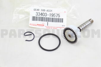 3340319575 GEAR SUB-ASSY, SPEEDOMETER DRIVEN 