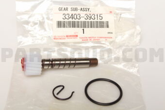 3340339315 GEAR SUB-ASSY, SPEEDOMETER DRIVEN 