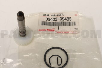3340339485 GEAR SUB-ASSY, SPEEDOMETER DRIVEN (MTM)