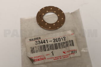 3344126012 Toyota WASHER, COUNTER GEAR CASE SIDE THRUST