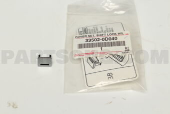 335020D040 Toyota COVER SET, SHIFT LOCK W/LABEL