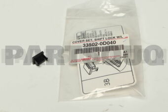 335020D040 COVER SET, SHIFT LOCK W/LABEL