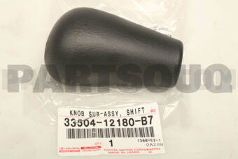 3350412180B7 KNOB SUB-ASSY, SHIFT LEVER