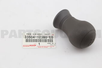 3350412380E0 Toyota KNOB SUB-ASSY, SHIFT LEVER