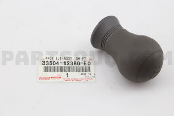 3350412380E0 Toyota KNOB SUB-ASSY, SHIFT LEVER