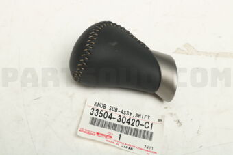3350430420C1 Toyota KNOB SUB-ASSY, SHIFT LEVER
