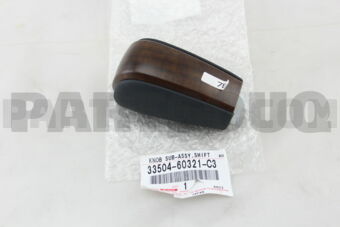 3350460321C3 KNOB SUB-ASSY, SHIFT LEVER