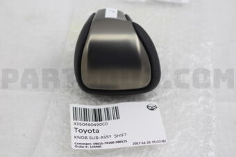 3350460490C0 Toyota KNOB SUB-ASSY  SHIFT