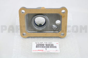 3350660030 Toyota RETAINER SUB-ASSY, CONTROL SHIFT LEVER (FOR FLOOR SHIFT)