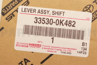 335300K482 Toyota LEVER ASSY  SHIFT