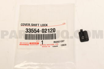 3355402120 COVER, SHIFT LOCK RELEASE BUTTON