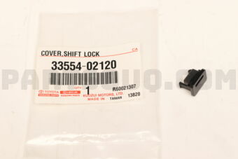 3355402120 COVER, SHIFT LOCK RELEASE BUTTON