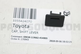 3355424070 CAP, SHIFT LEVER