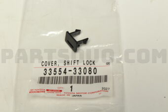 3355433080 COVER, SHIFT LOCK RELEASE BUTTON