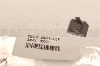 3355435090 Toyota COVER, SHIFT LOCK RELEASE BUTTON