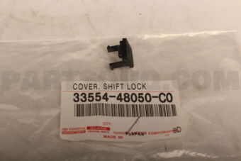 3355448050C0 COVER, SHIFT LOCK RELEASE BUTTON
