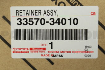 3357034010 RETAINER SUB-ASSY, CONTROL SHIFT L