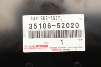3510652020 Pan Sub-Assy, Automatic Transaxle 