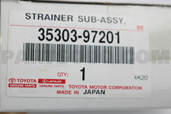3530397201 STRAINER SUB-ASSY, OIL