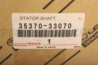 3537033070 SHAFT ASSY, STATOR