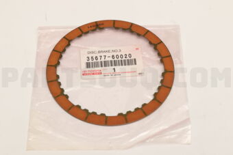 3567760020 DISC, CLUTCH (FOR 1ST & REVERSE BR