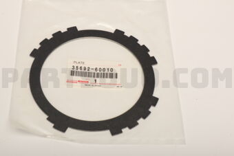3569260010 Toyota PLATE, BRAKE, NO.2