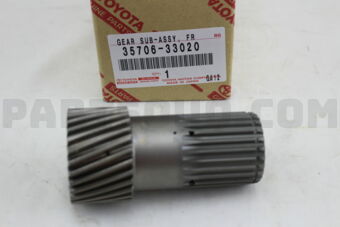 3570633020 GEAR SUB ASSY, PLANETARY SUN