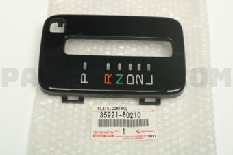 3592160210 PLATE, CONTROL POSITION INDICATOR