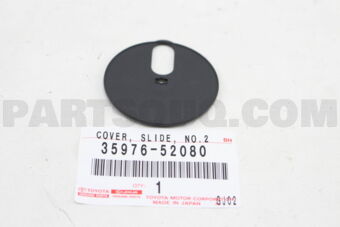 3597652080 COVER, SLIDE, NO.2 (FOR POSITION I