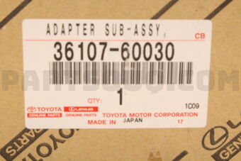 3610760030 Toyota ADAPTER, TRANSFER