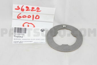 3622260010 WASHER, TRANSFER IDLER GEAR SIDE T