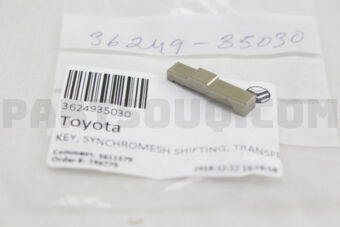 3624935030 KEY, SYNCHROMESH SHIFTING, TRANSFE