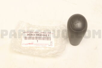 363030K010E1 KNOB SUB-ASSY, SHIFT LEVER