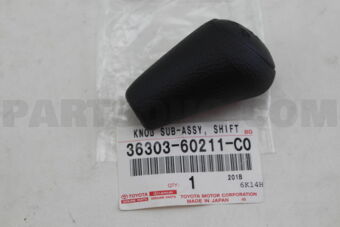 3630360211C0 KNOB SUB-ASSY, SHIFT LEVER