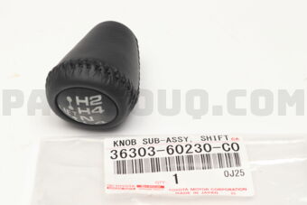 3630360230C0 KNOB SUB-ASSY, SHIFT LEVER
