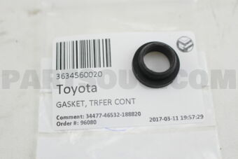 3634560020 GASKET, TRANSFER CONTROL SHIFT LEV