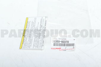 3636960370 LABEL, TRANSFER