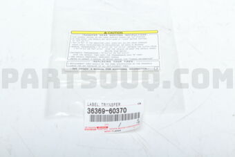 3636960370 LABEL, TRANSFER