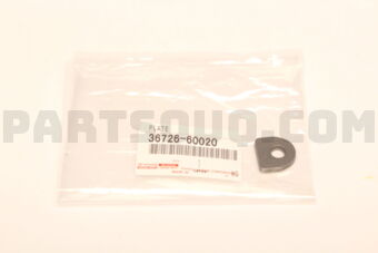 3672660020 Toyota PLATE, LOCK (FOR TRANSFER GEAR)