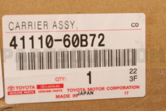 4111060B72 CARRIER ASSY